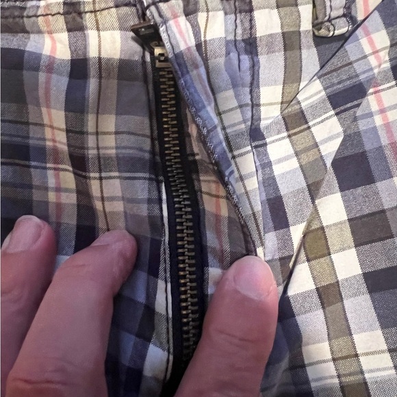 EUC Men's American Eagle Plaid Casual Flat Front Shorts 32x10" Inseam‎ (B5) - Picture 4 of 7